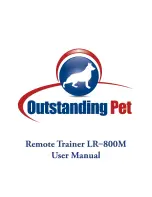 Предварительный просмотр 1 страницы outstanding pet LR-800M User Manual