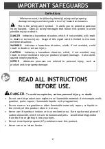 Предварительный просмотр 2 страницы Outsunny 01-0571 Assembly Instructions Manual