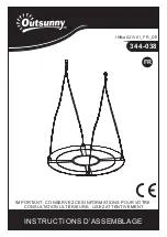 Preview for 1 page of Outsunny 344-038 Assembly Instructions Manual