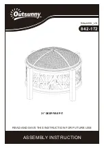 Outsunny 842-172 Assembly Instruction Manual preview