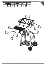 Предварительный просмотр 14 страницы Outsunny 846-071 Assembly Instruction Manual