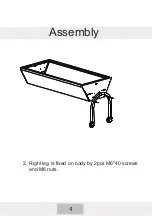 Preview for 6 page of Outsunny 846-078 Assembly & Instruction Manual