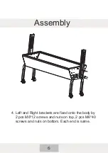 Preview for 8 page of Outsunny 846-078 Assembly & Instruction Manual