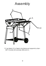 Предварительный просмотр 11 страницы Outsunny 846-081 Assembly & Instruction Manual