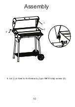 Предварительный просмотр 12 страницы Outsunny 846-081 Assembly & Instruction Manual