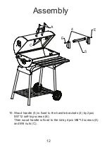 Предварительный просмотр 14 страницы Outsunny 846-081 Assembly & Instruction Manual