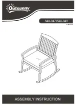 Outsunny 84A-047 Assembly Instruction Manual preview