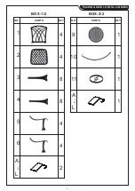 Предварительный просмотр 3 страницы Outsunny 84B-346 Assembly & Instruction Manual