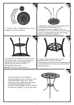 Preview for 6 page of Outsunny 84B-500 Assembly & Instruction Manual