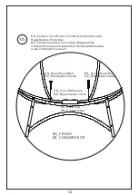 Предварительный просмотр 13 страницы Outsunny 84B-670 Assembly & Instruction Manual