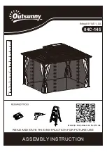 Предварительный просмотр 1 страницы Outsunny 84C-145 Assembly Instruction Manual