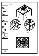 Предварительный просмотр 15 страницы Outsunny 84C-145 Assembly Instruction Manual