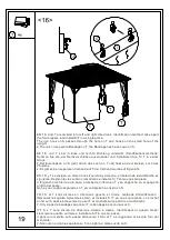 Предварительный просмотр 19 страницы Outsunny 84C-145 Assembly Instruction Manual