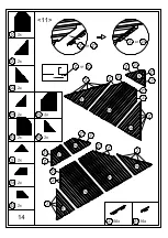 Предварительный просмотр 14 страницы Outsunny 84C-204 Assembly Instruction Manual