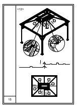 Предварительный просмотр 15 страницы Outsunny 84C-204 Assembly Instruction Manual