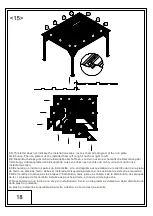 Предварительный просмотр 18 страницы Outsunny 84C-204 Assembly Instruction Manual