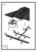 Предварительный просмотр 19 страницы Outsunny 84C-204 Assembly Instruction Manual