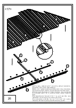 Предварительный просмотр 20 страницы Outsunny 84C-204 Assembly Instruction Manual