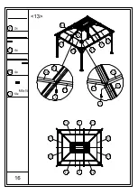 Preview for 16 page of Outsunny 84C-205 Assembly Instruction Manual