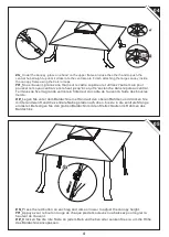 Предварительный просмотр 5 страницы Outsunny 84C-252 Assembly & Instruction Manual