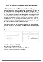 Preview for 7 page of Outsunny A33-030 Owner'S Manual