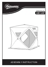 Outsunny AB1-007 Assembly Instruction Manual preview