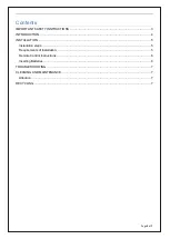 Preview for 2 page of Outsunny SUNDEAR GS 1500 Assembly & Operation Instructions