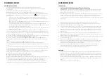 Preview for 5 page of Outwell 650826 Instruction Manual