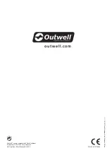 Предварительный просмотр 23 страницы Outwell 651066 Instruction Manual