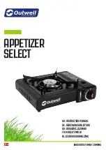 Outwell Appetizer Select Instruction Manual preview