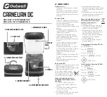 Preview for 6 page of Outwell CARNELIAN DC Instruction Manual