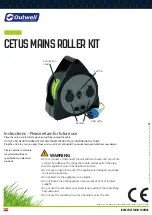 Preview for 2 page of Outwell CETUS MAINS ROLLER KIT UK Instructions