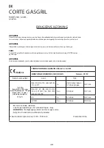 Preview for 23 page of Outwell CORTE G-600 Instruction Manual