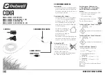 Preview for 2 page of Outwell COXA 1.5 Instruction Manual