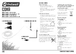 Preview for 4 page of Outwell COXA 1.5 Instruction Manual