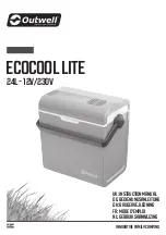 Outwell ECOCOOL LITE Series Instruction Manual preview