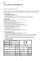 Предварительный просмотр 19 страницы Outwell H-4000 Tabletop Instruction Manual