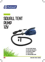 Предварительный просмотр 1 страницы Outwell SQUALL TENT PUMP 12V Instruction Manual