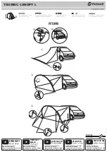 Preview for 1 page of Outwell TOURING CANOPY L Maintenance And Use