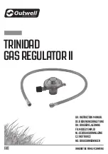 Preview for 1 page of Outwell TRINIDAD GAS REGULATOR II Instruction Manual