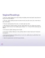 Предварительный просмотр 12 страницы OvaCue Mobile Fertility Monitor Owner'S Manual