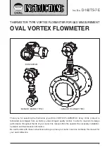 Preview for 1 page of Oval D-160TS-7-E Instructions Manual