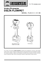 Preview for 1 page of Oval Delta Flowpet FLX B Series Instructions Manual