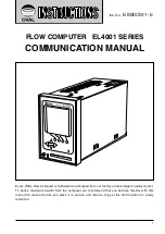 Oval EL4001 Series Communications Manual preview