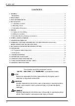 Предварительный просмотр 2 страницы Oval EL4061 Instructions Manual