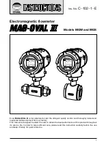 Preview for 1 page of Oval MAG-OVAL III MGS Instructions Manual