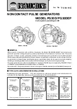 Предварительный просмотр 1 страницы Oval PG30D Instruction Manual