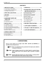 Preview for 2 page of Oval TF1015-P11G-11 A Series Instructions Manual