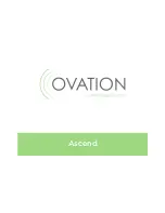 Ovation ascend User Manual preview