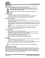 Предварительный просмотр 6 страницы Ovation C-805FC User Manual